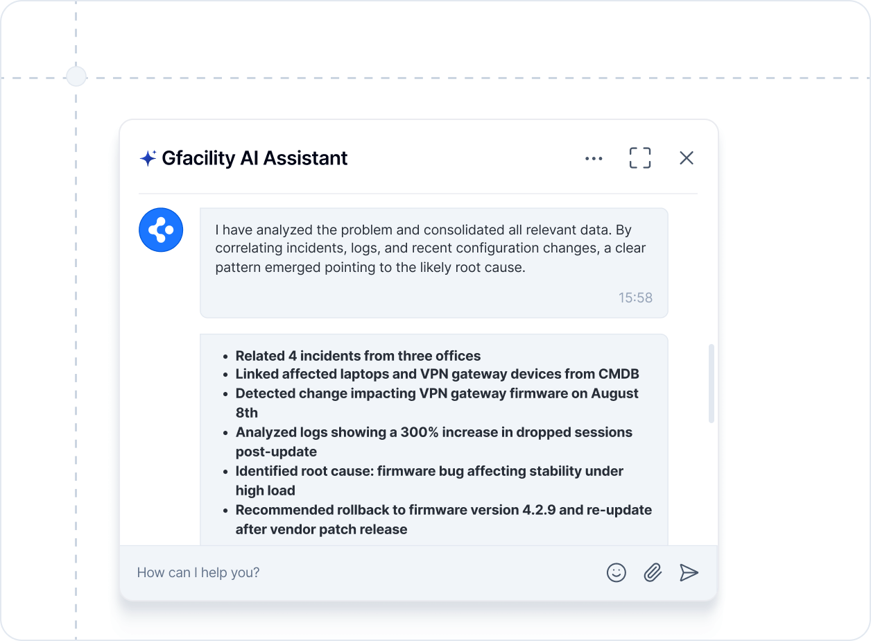 AI-powered root cause analysis - targeted problem resolution