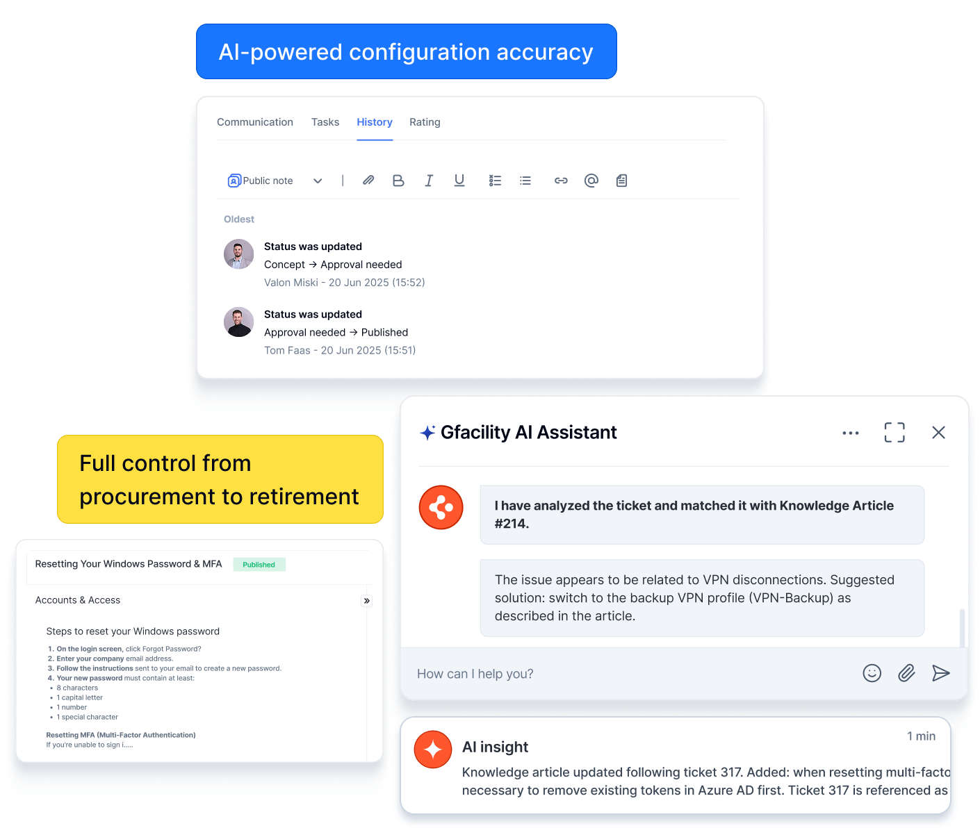 IT Knowledgebase software - AI-powered, ITIL-aligned